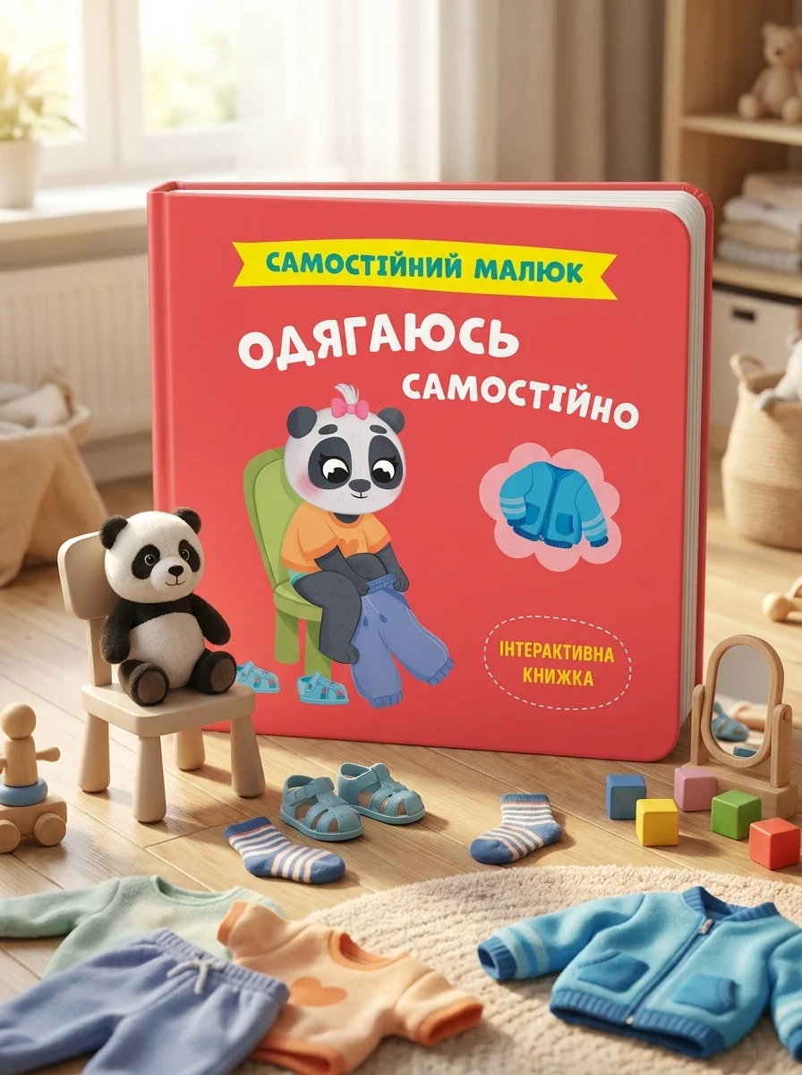 Самостійний малюк. Одягаюсь самостійно — Дитяча література