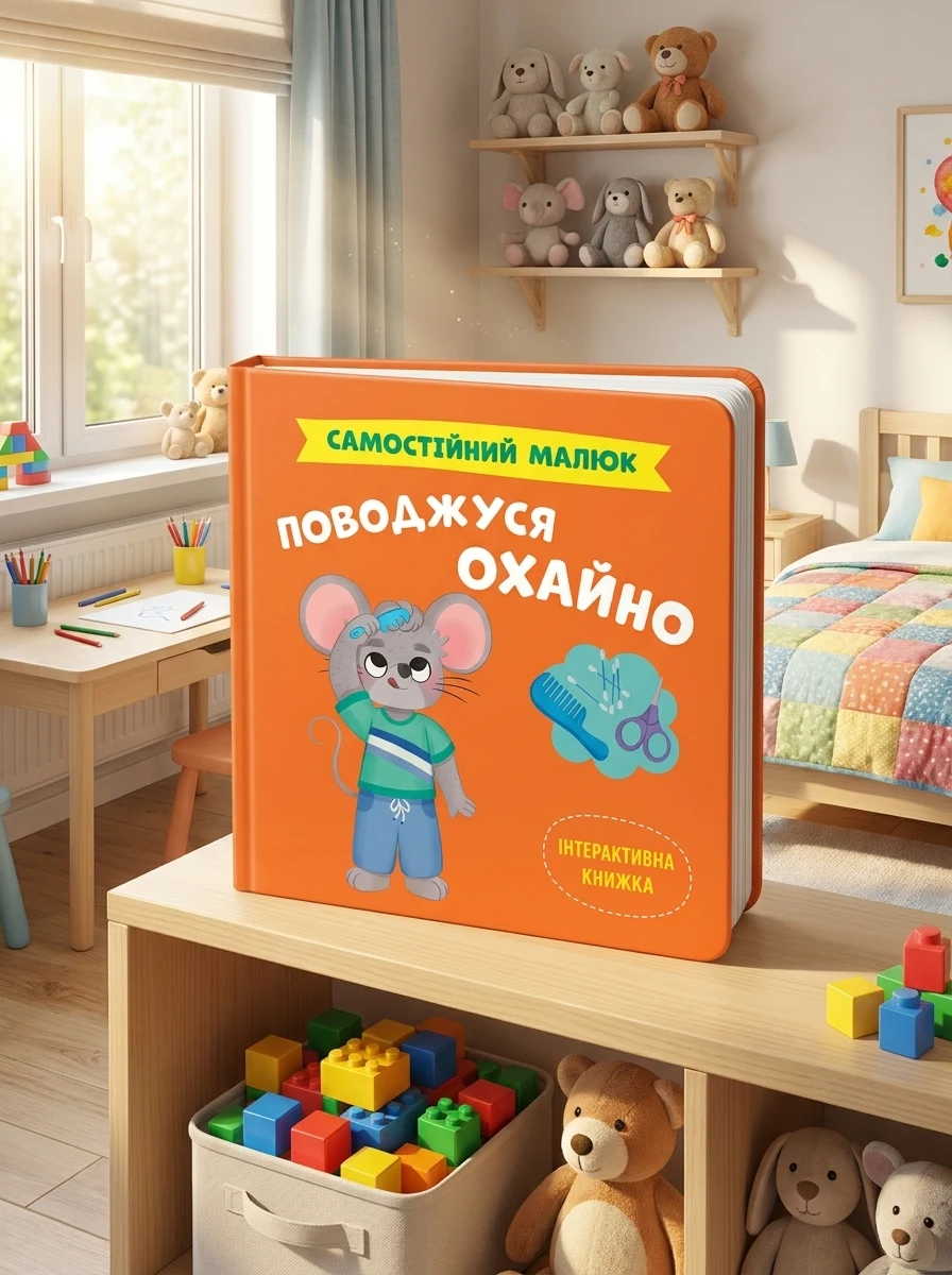Самостійний малюк. Поводжуся охайно — Дитяча література