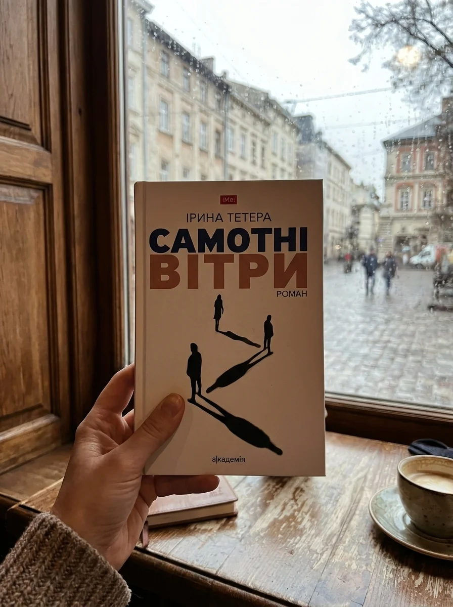 Самотні вітри — Ірина Тетера, обкладинка