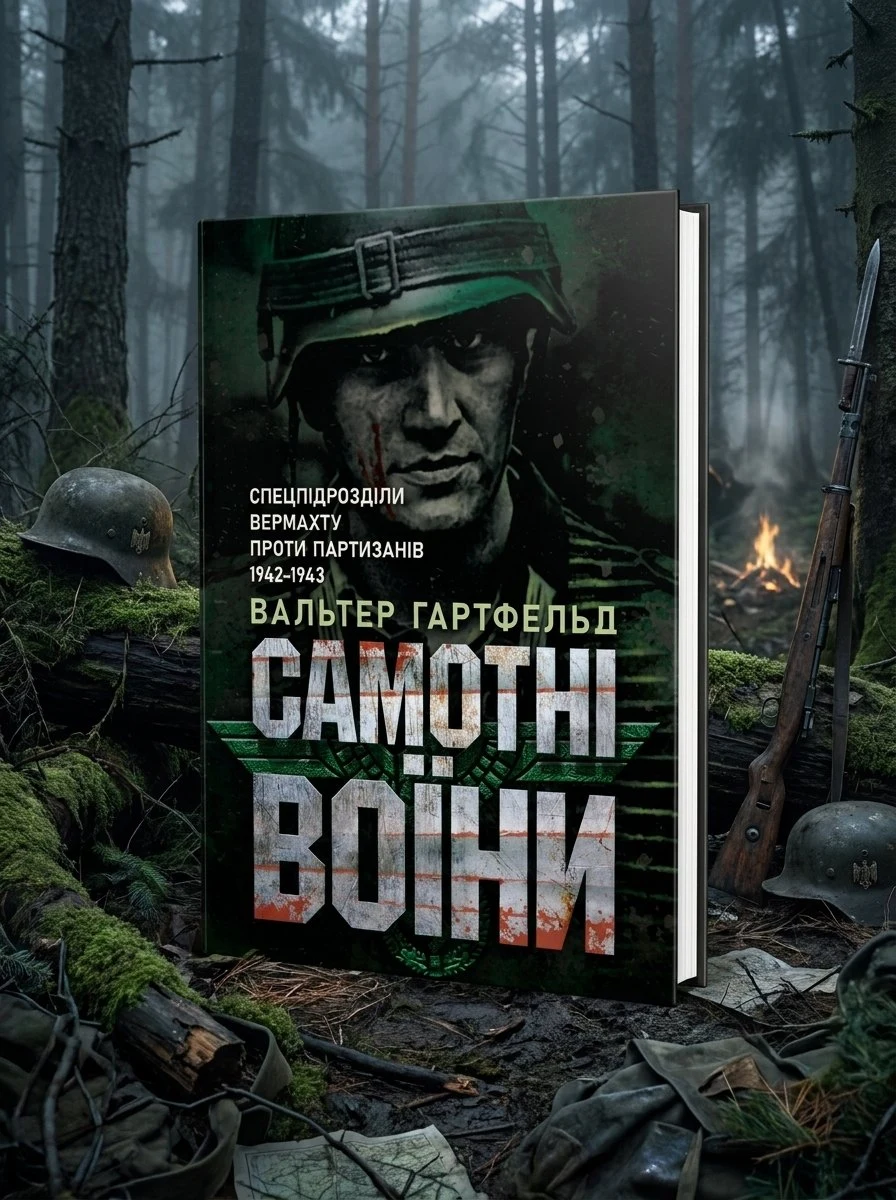 Самотні воїни. Спецпідрозділи вермахту проти партизанів 1942-1943 — Гартфельд Вальтер, обкладинка