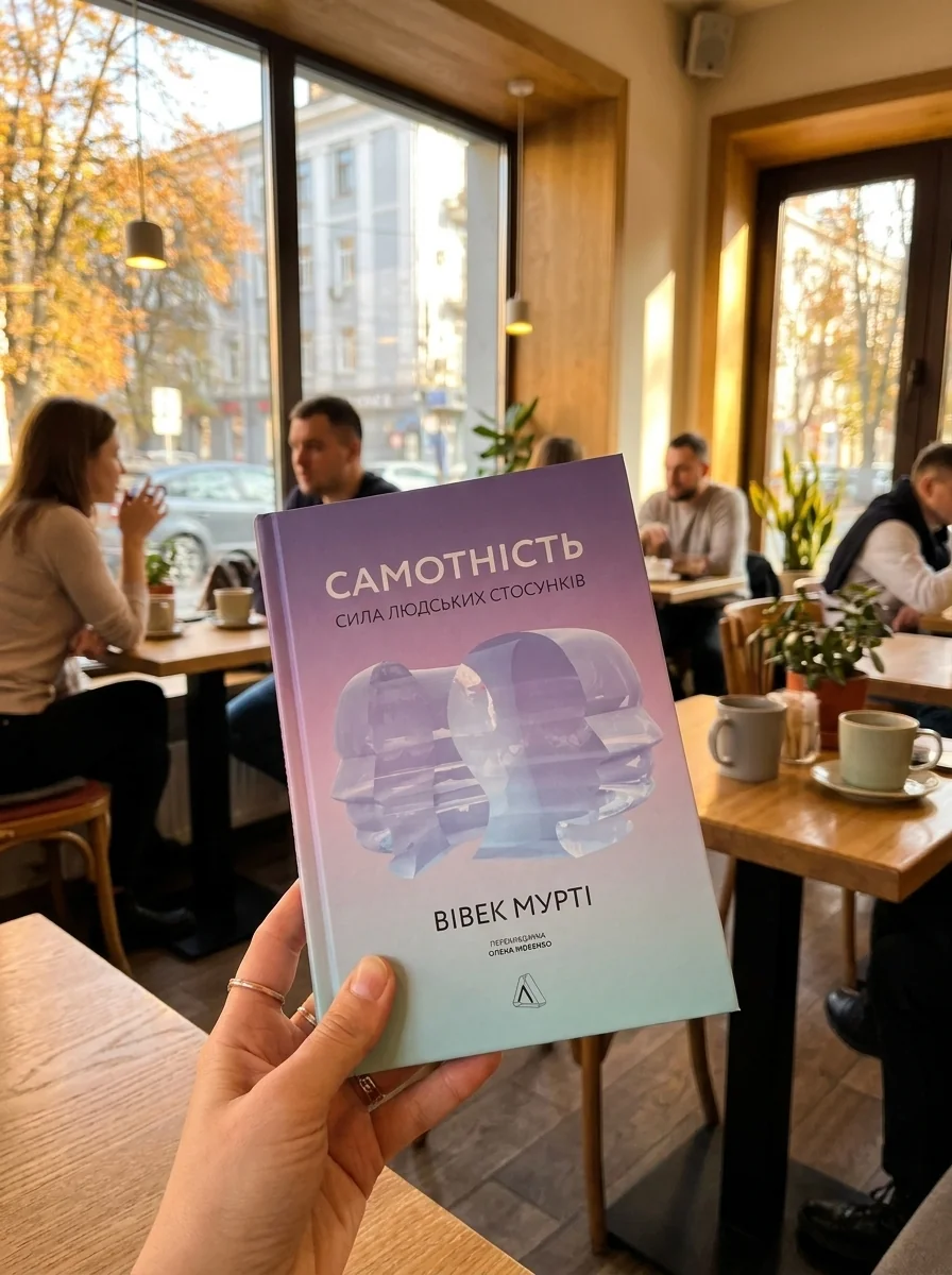 Самотність. Сила людських стосунків (тверда обкладинка) — Мурті Вівек, обкладинка