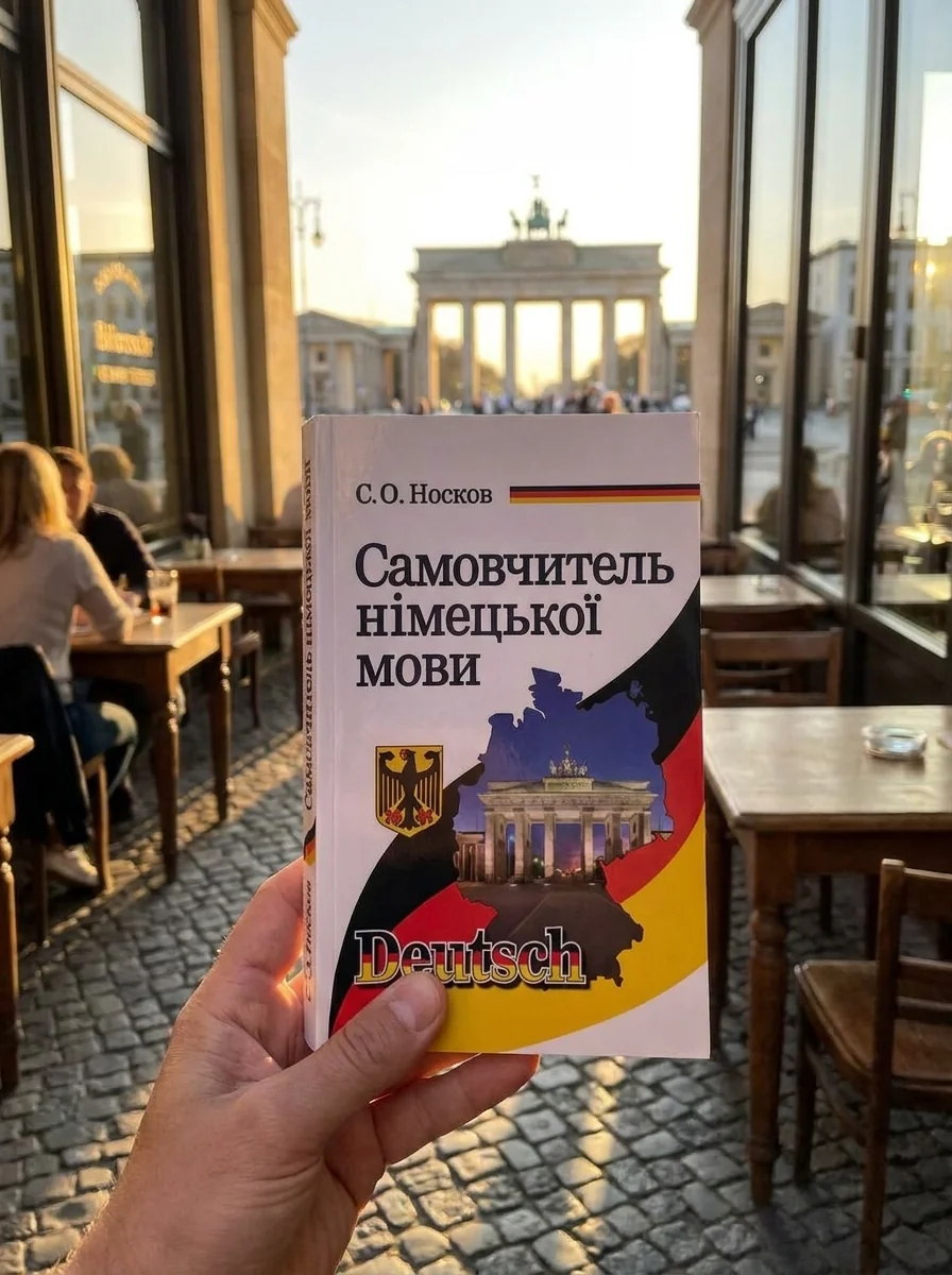 Самовчитель німецької мови — Носков С., обкладинка