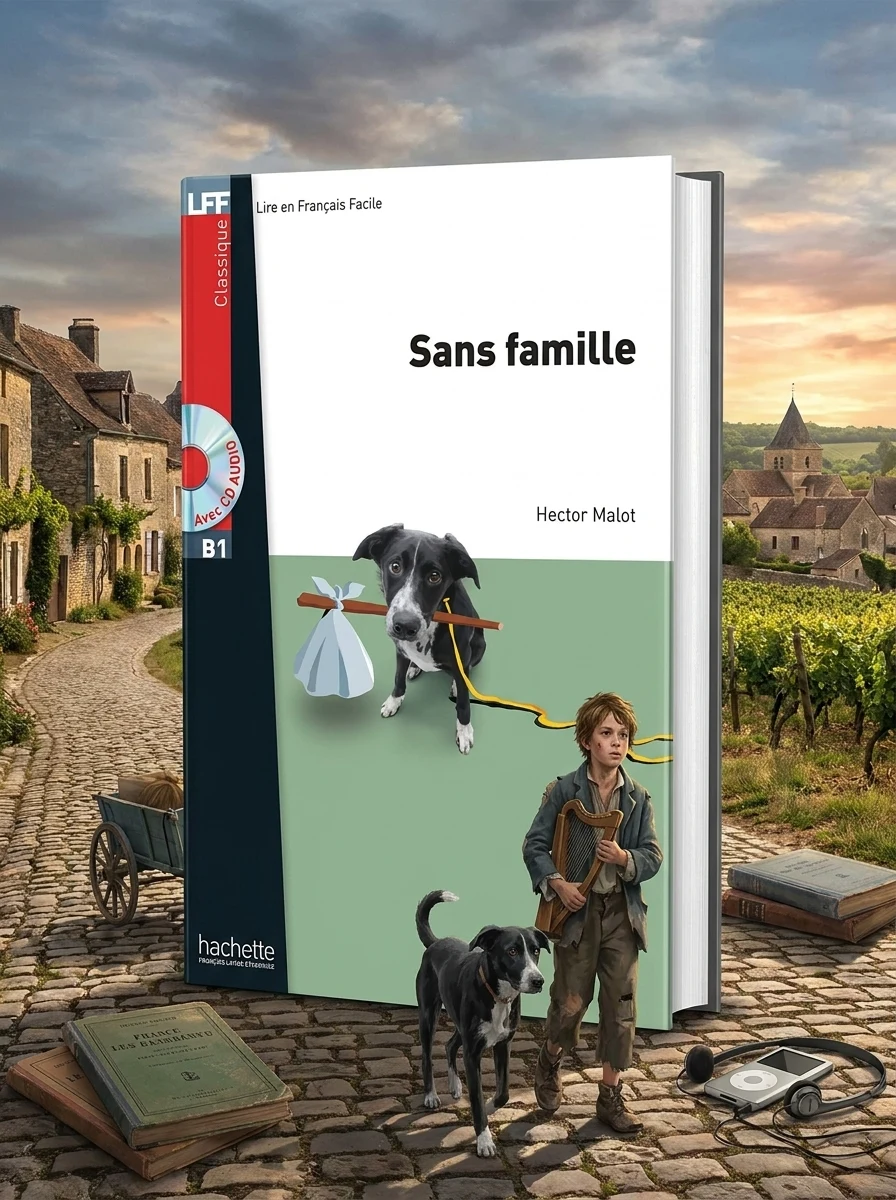 Sans famille (B1) + CD audio MP3 — Вивчення мов