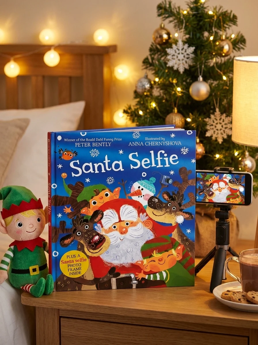 Santa Selfie — Пітер Бент, обкладинка