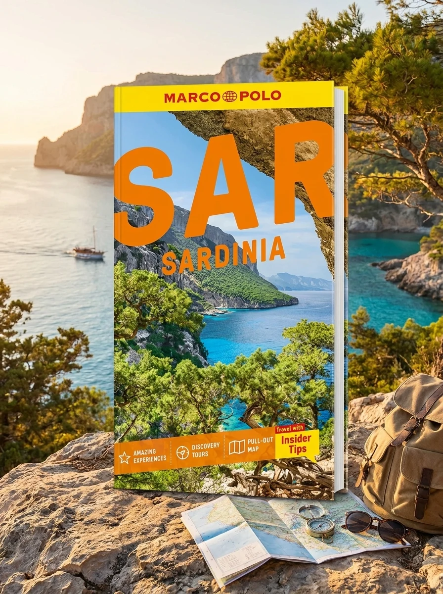 Sardinia Marco Polo Pocket Travel Guide - with pull out map, фото 2