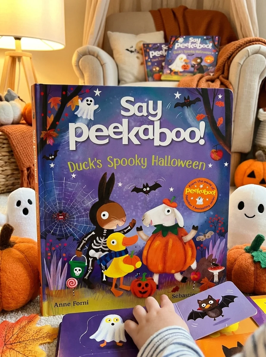 Say Peekaboo! Duck's Spooky Halloween — Дитяча література
