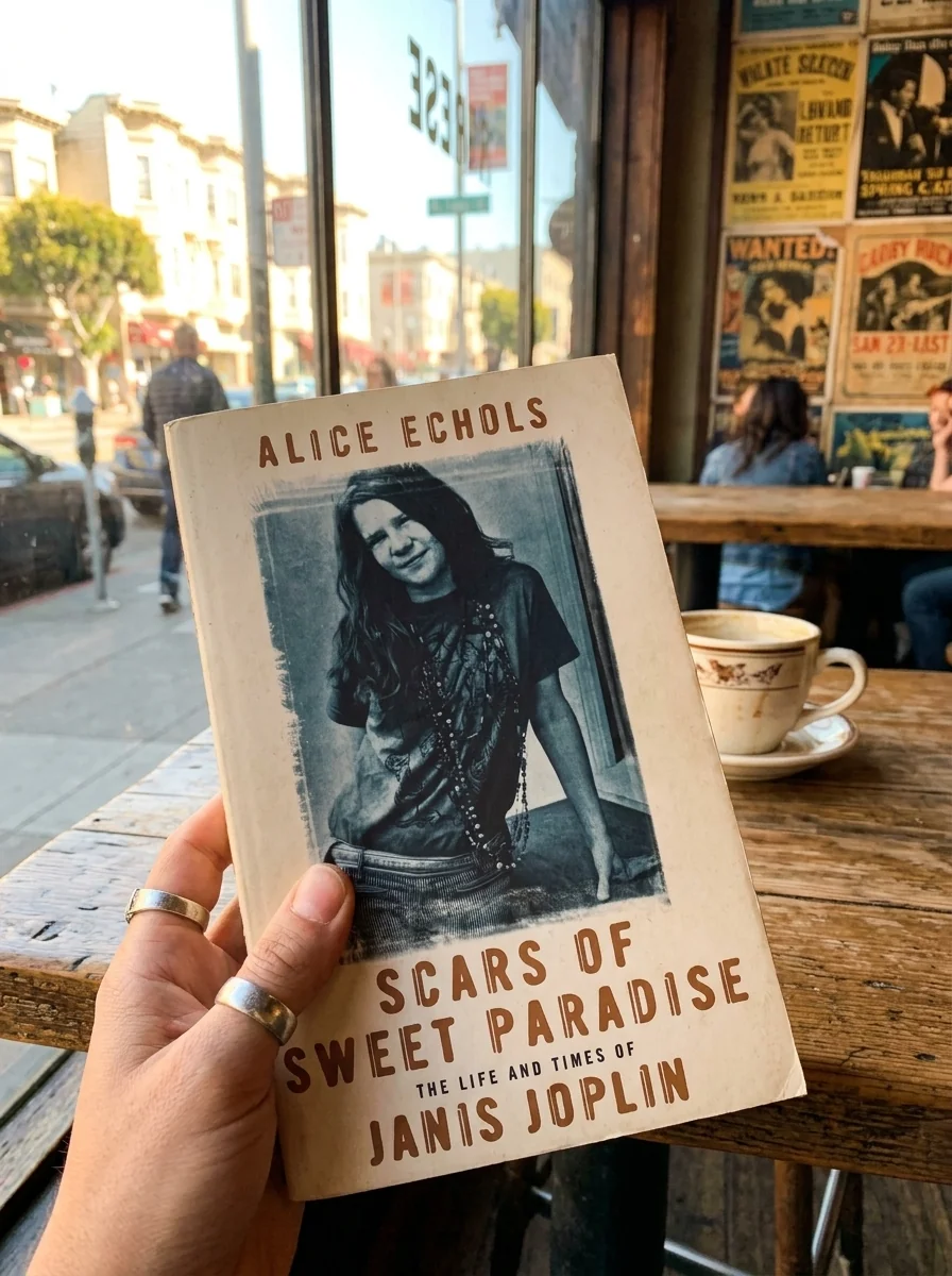 Scars Of Sweet Paradise: The Life and Times of Janis Joplin — Еліс Ічолс, обкладинка
