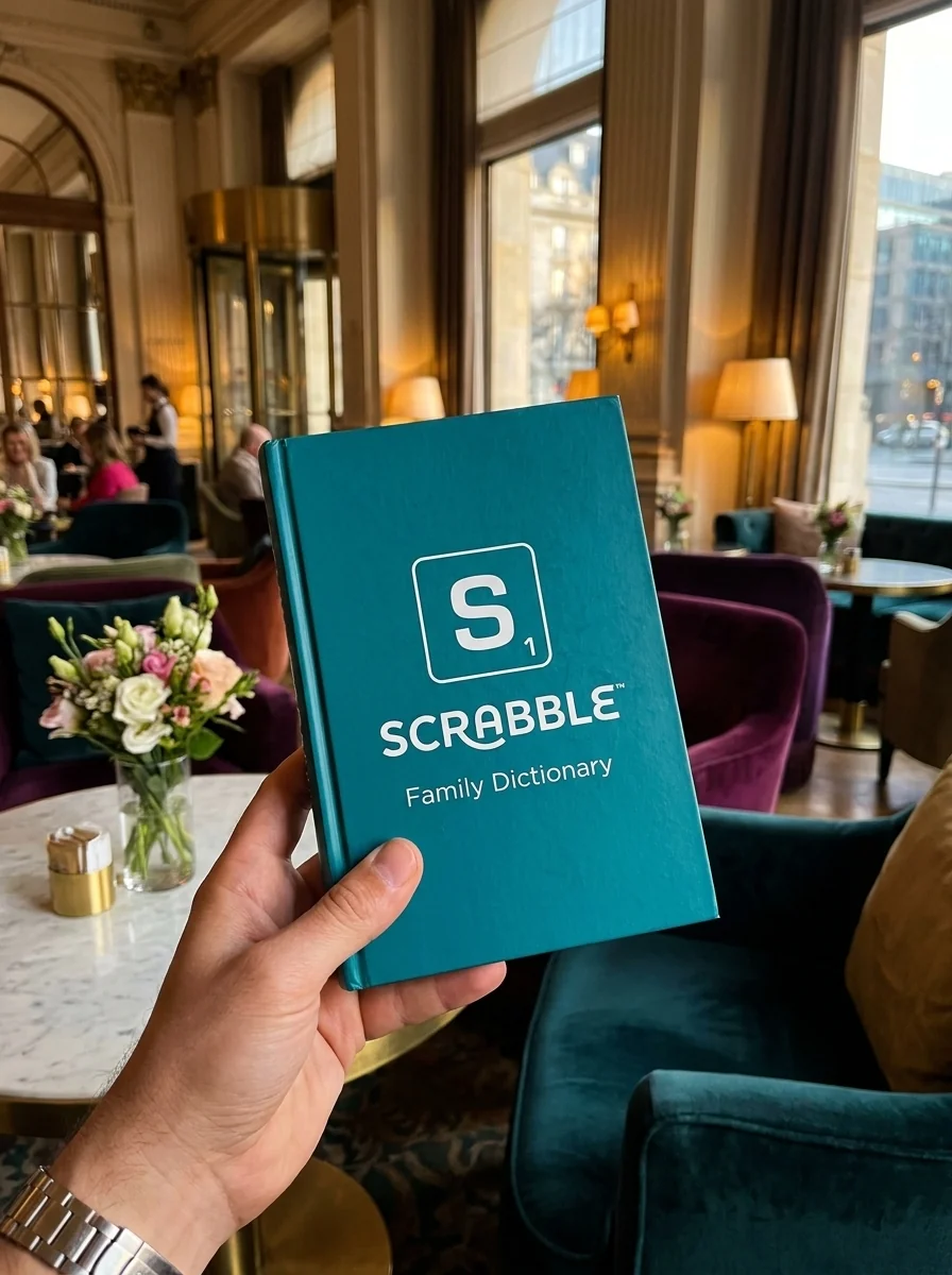 SCRABBLE™ Family Dictionary — Collins Scrabble, обкладинка
