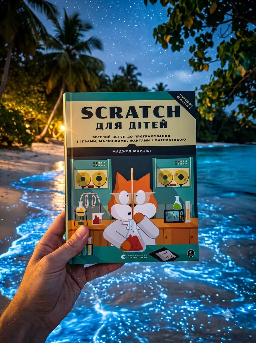 Scratch для дітей. Веселий вступ до програмування — Марджі Маджед, обкладинка