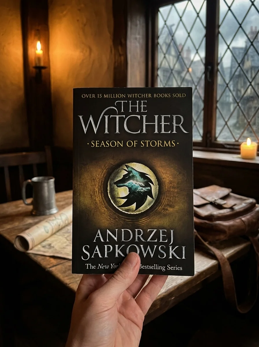 The Witcher. Season of Storms — Анджей Сапковський, обкладинка