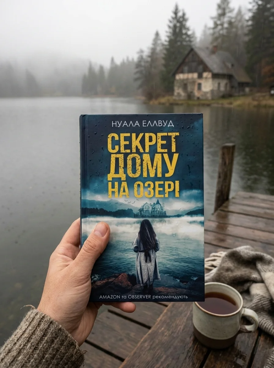 Секрет дому на озері — Елвуд Нуала, обкладинка