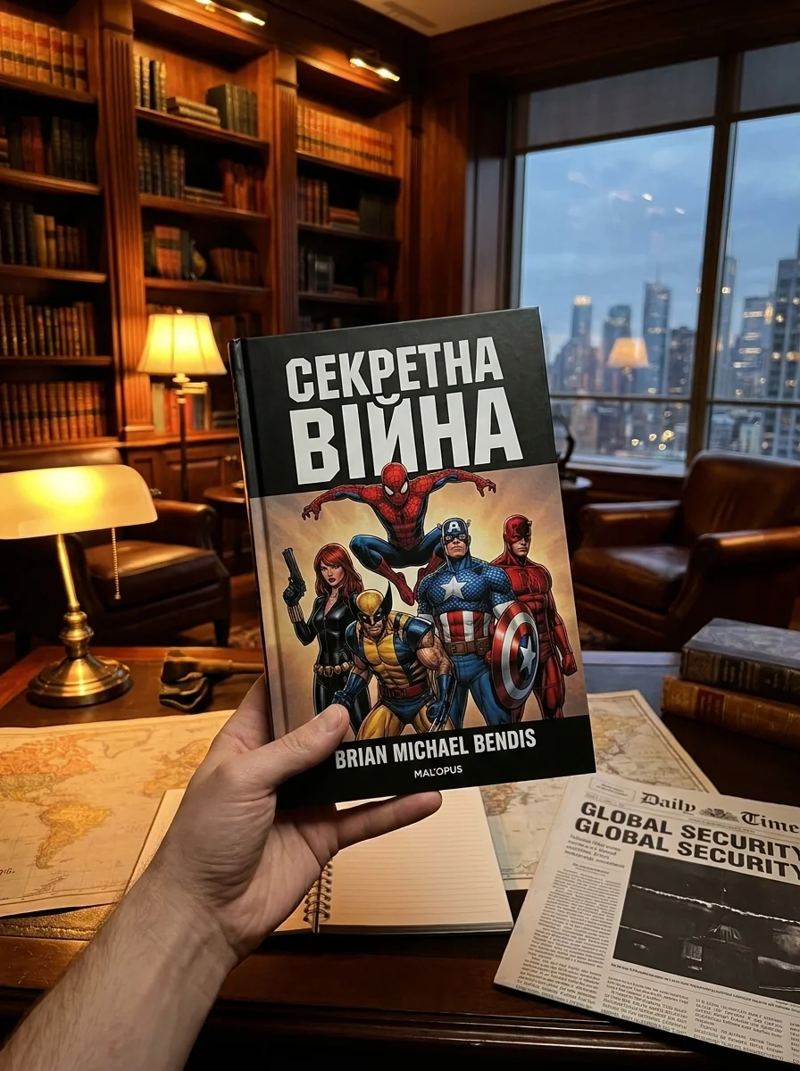 Секретна Війна — Браян Майкл Бендіс, обкладинка