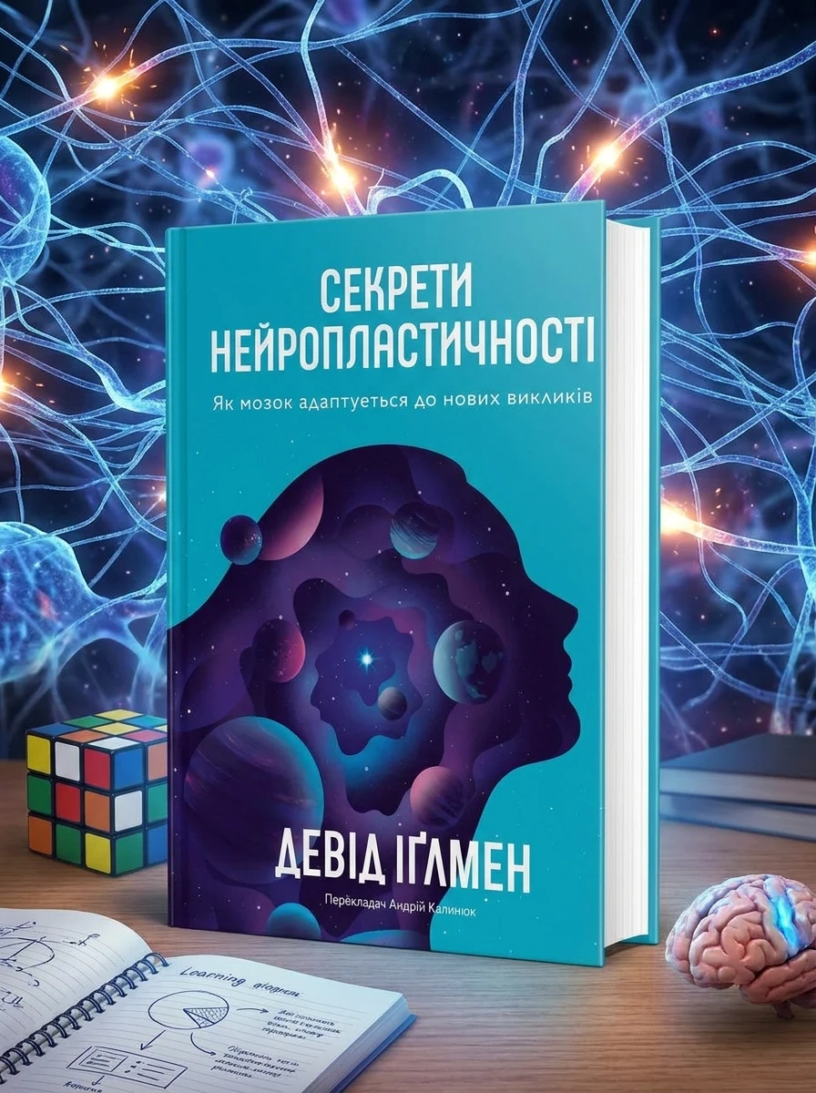 Секрети нейропластичності. Як мозок адаптується до нових викликів. Девід Іґлмен — Наука та психологія