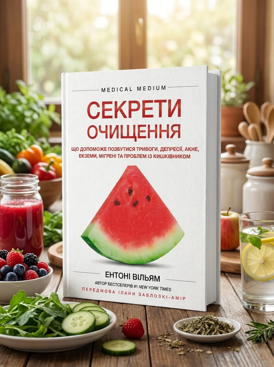 Секрети очищення. Що допоможе позбутися тривоги, депресії, акне, екземи, мігрені та проблем із кишківником — Наука та психологія