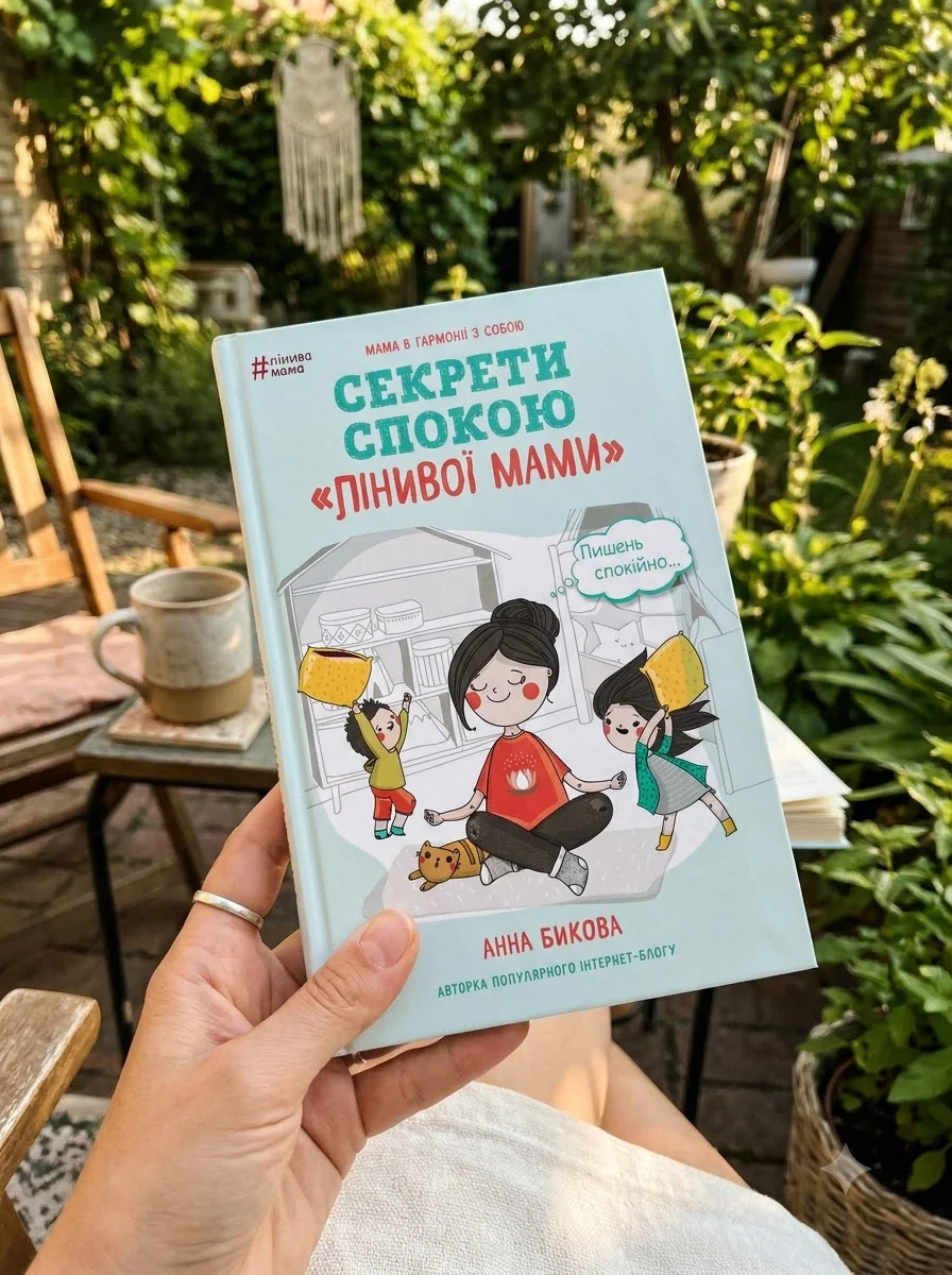 Секрети спокою 'лінивої мами' — Бикова Анна, обкладинка
