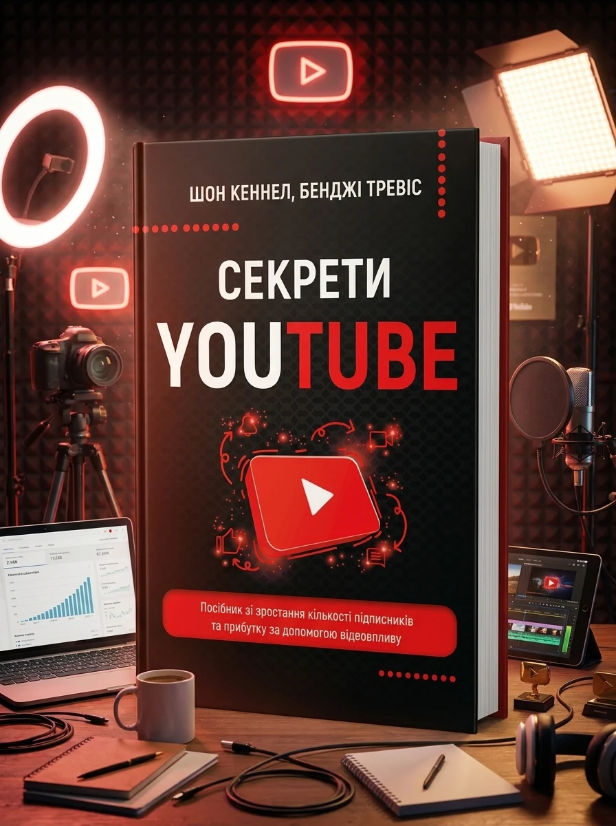 Секрети YouTube. Посібник зі зростання кількості підписників та прибутку за допомогою відеовпливу — Бізнес. Економіка. Право