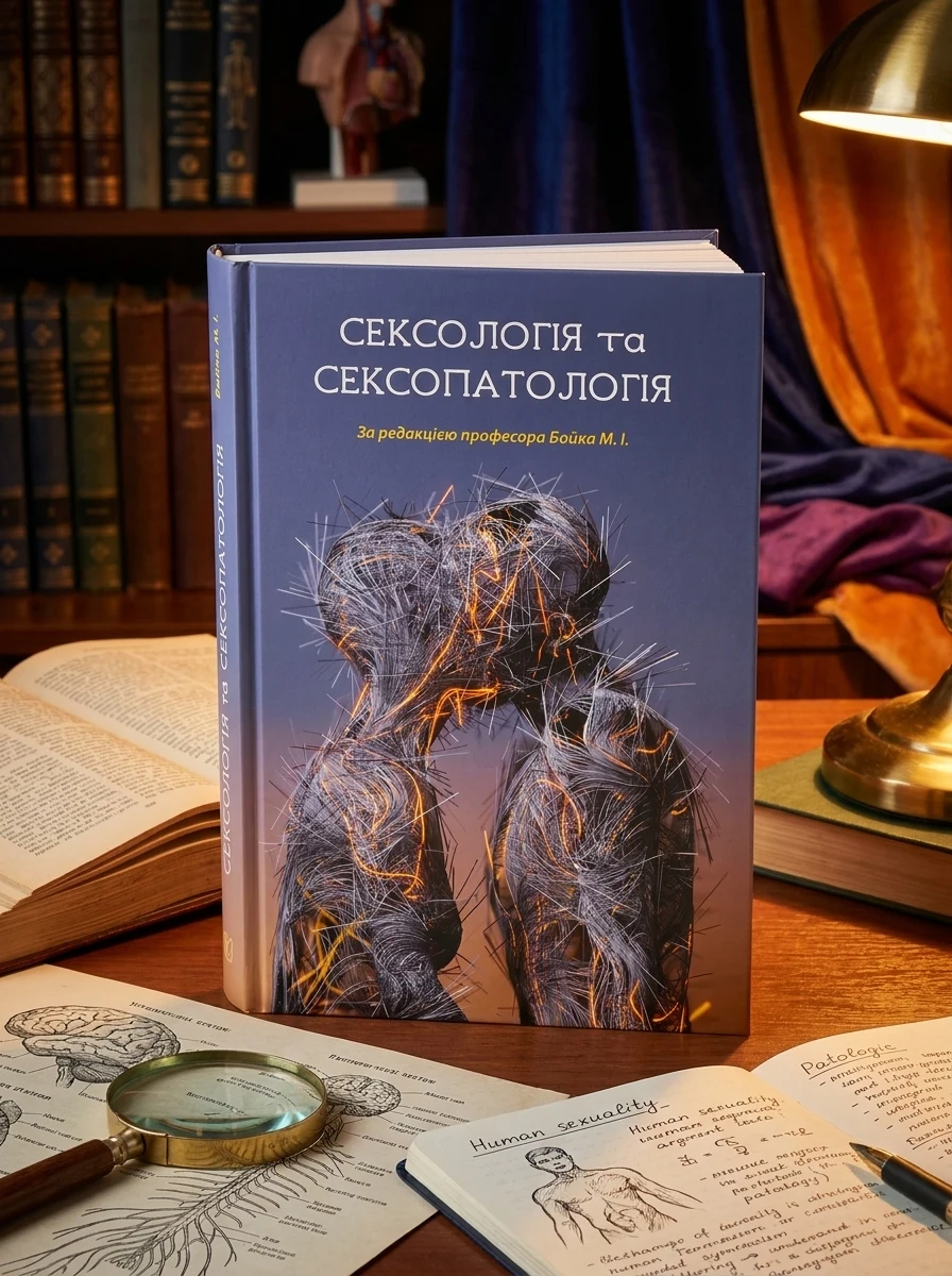 Сексологія та сексопатологія — Микола Бойко, обкладинка