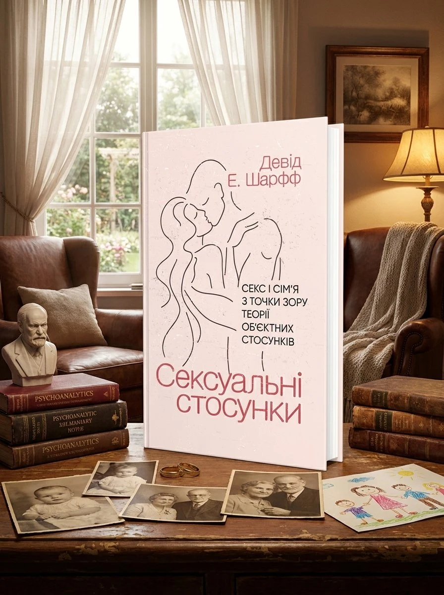 Сексуальні стосунки. Секс і сім’я з точки зору теорії об’єктних стосунків — Девід Е. Шарфф, обкладинка