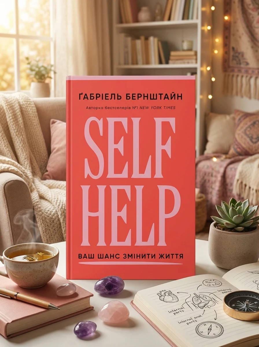 Self Help. Ваш шанс змінити власне життя — Ґабріель Бернштайн, обкладинка