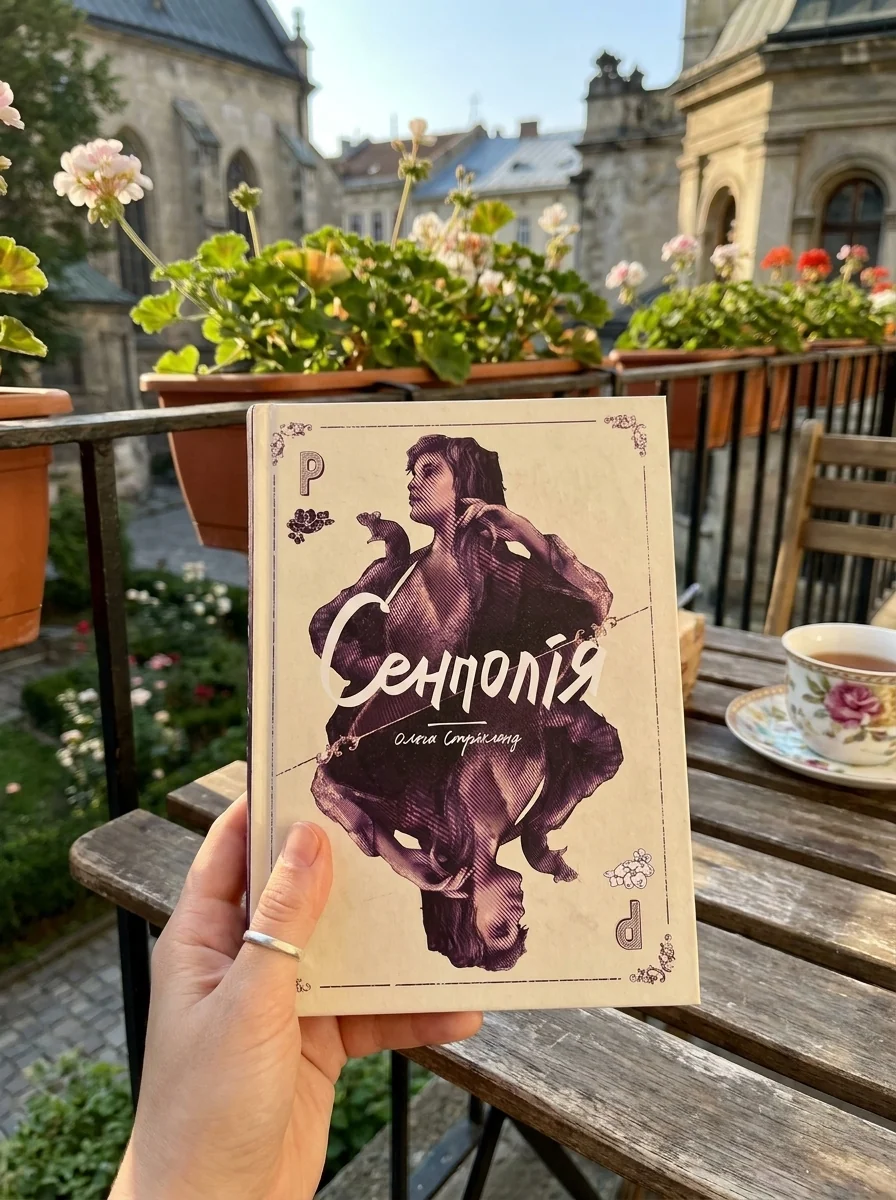 Сенполія. Книга 3 — Ольга Стрікленд, обкладинка