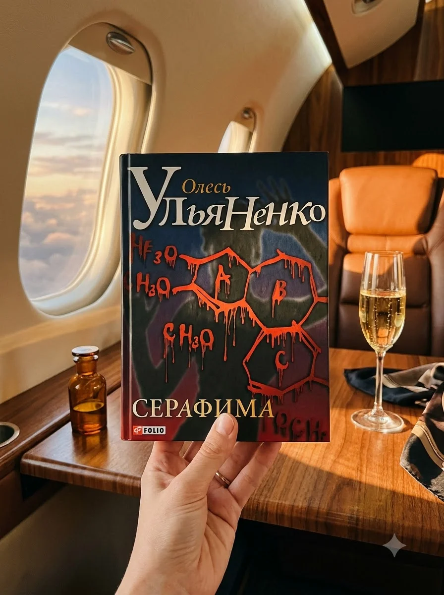 Серафима — Олесь Ульяненко, обкладинка