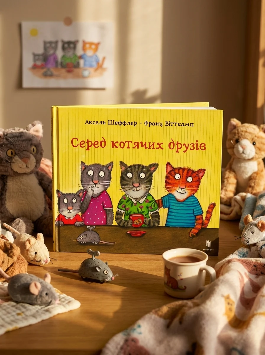 Серед котячих друзів — Дитяча література