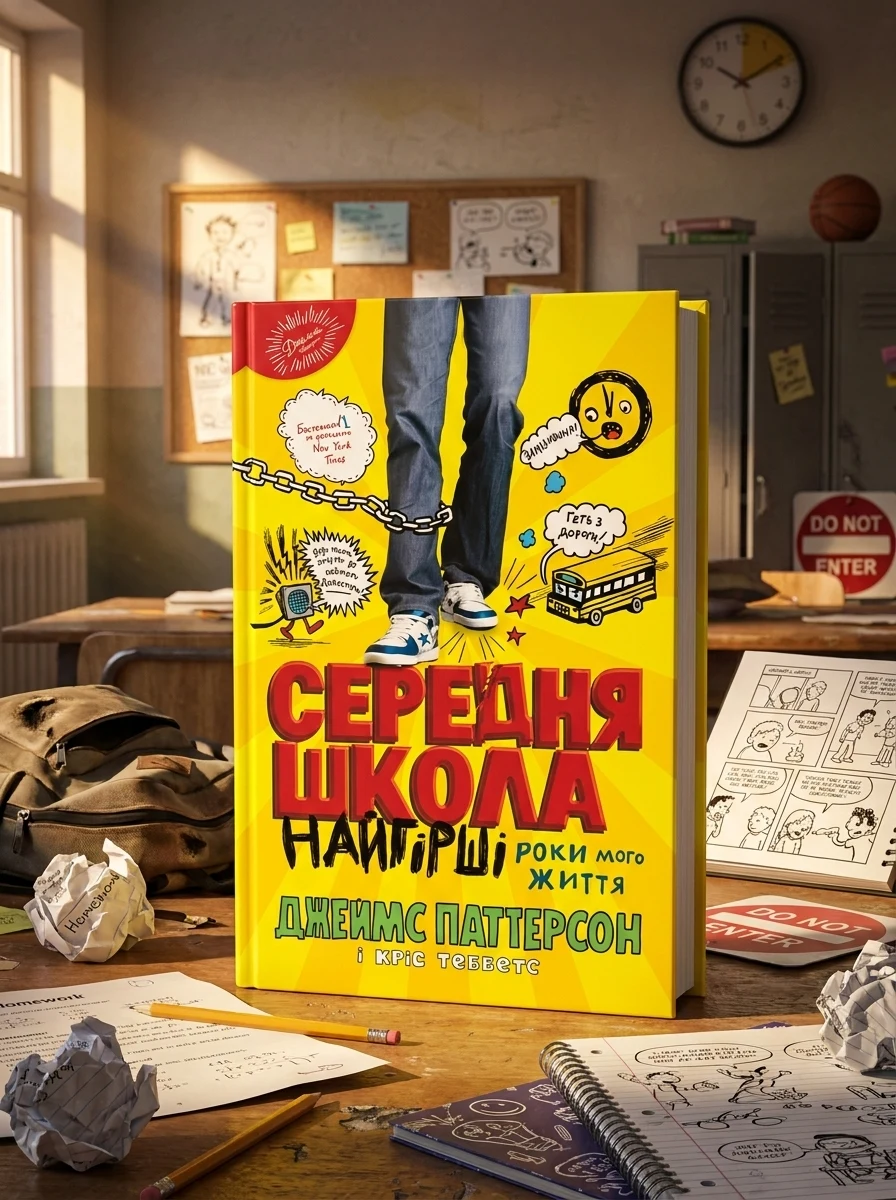 Середня школа. Найгірші роки мого життя — Дитячі книги