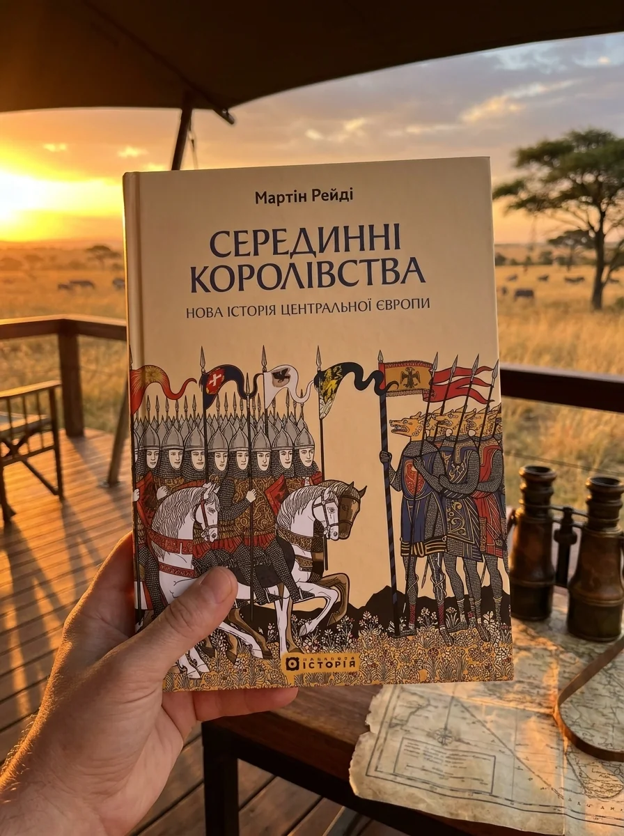 Серединні королівства. Нова історія Центральної Європи — Мартін Рейді, обкладинка