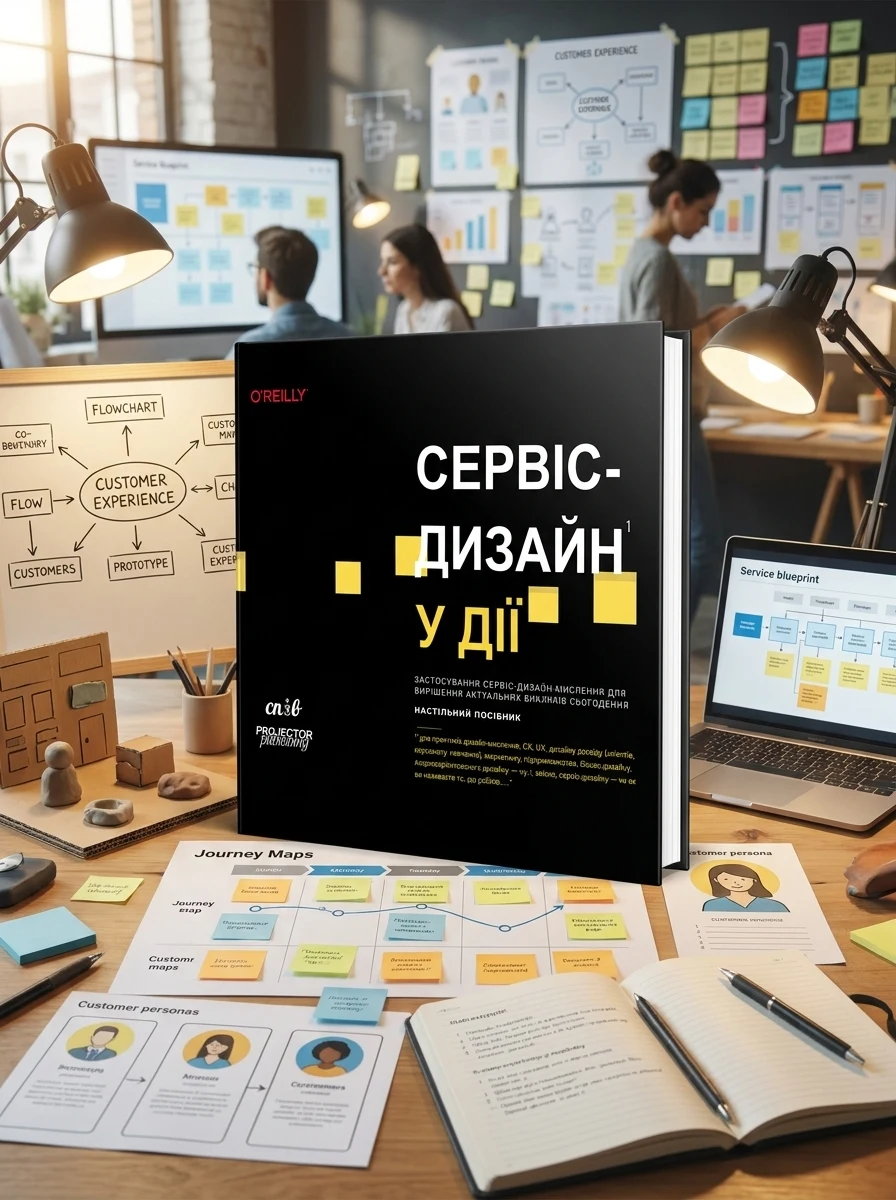 Сервіс-дизайн у дії — Марк Стікдорн, обкладинка