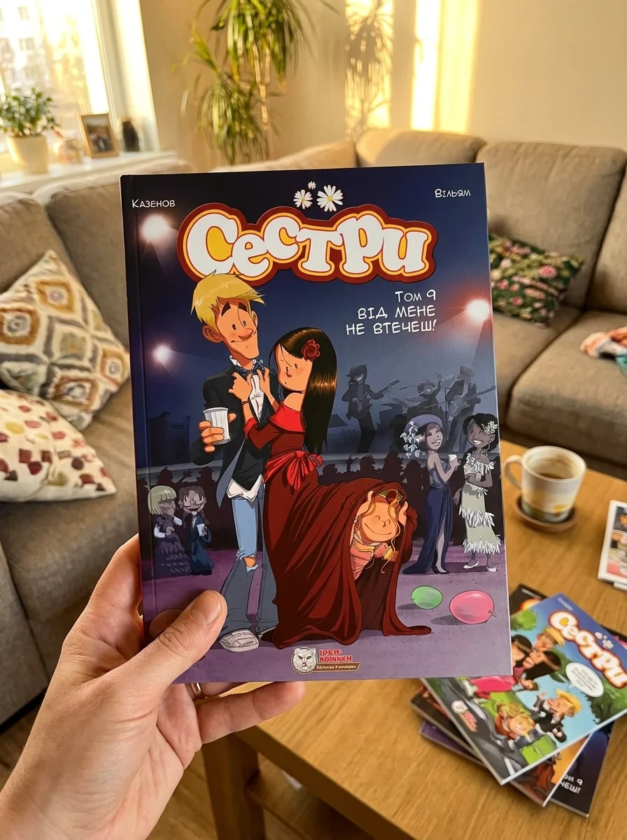 Сестри. Від мене не втечеш! Том 9 — Комікси та манґи