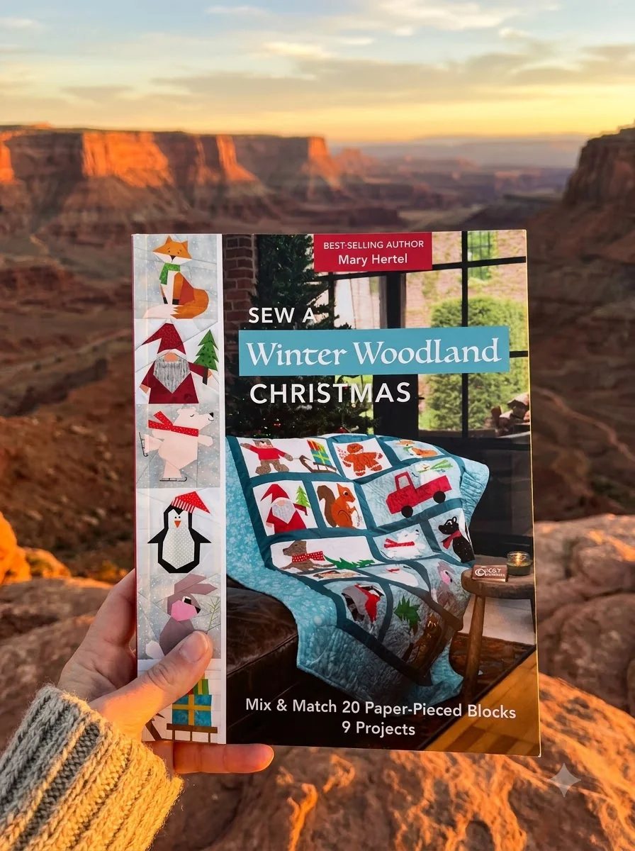 Sew a Winter Woodland Christmas: — Mary Hertel, обкладинка