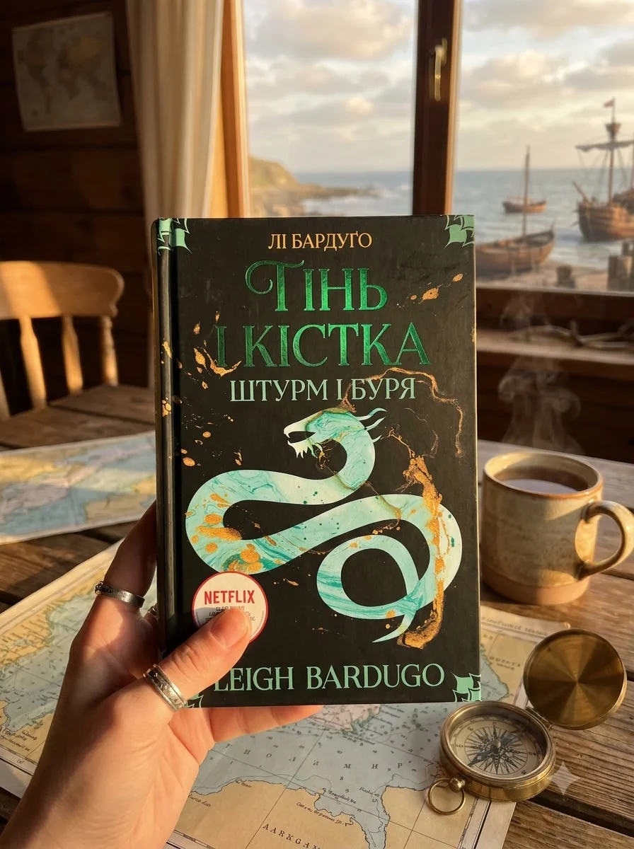 Shadow and Bone. Siege and Storm — Лі Бардуґо, обкладинка
