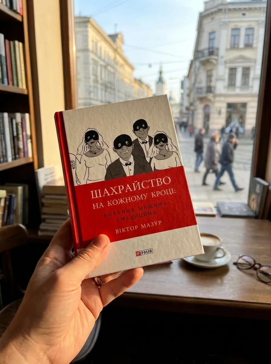 Шахрайство на кожному кроці. Кохання, машина і медицина — Віктор Мазур, обкладинка