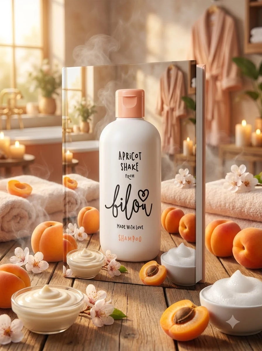 Шампунь Bilou Apricot Shake Shampoo 250 мл, фото 2