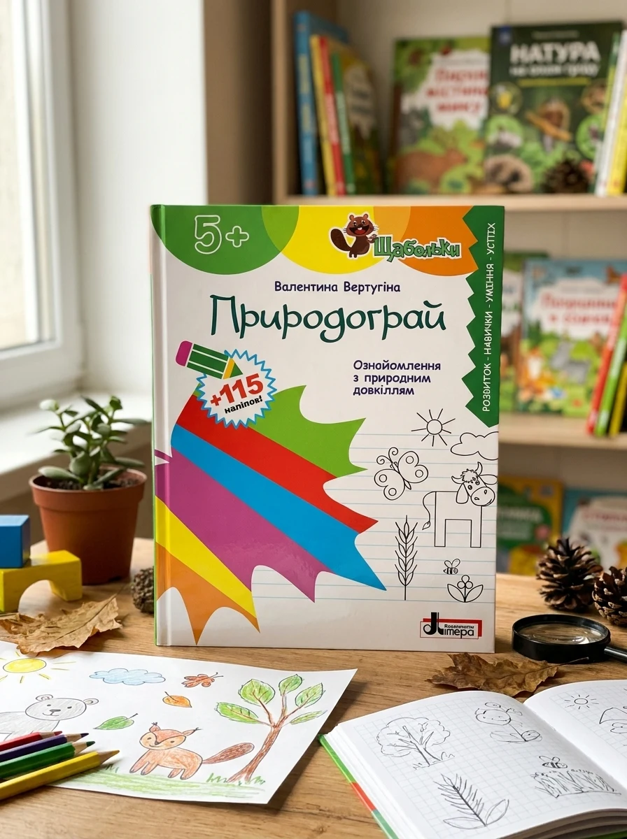 Щабельки. Природограй. Ознайомлення з природним довкіллям — Дитяча література