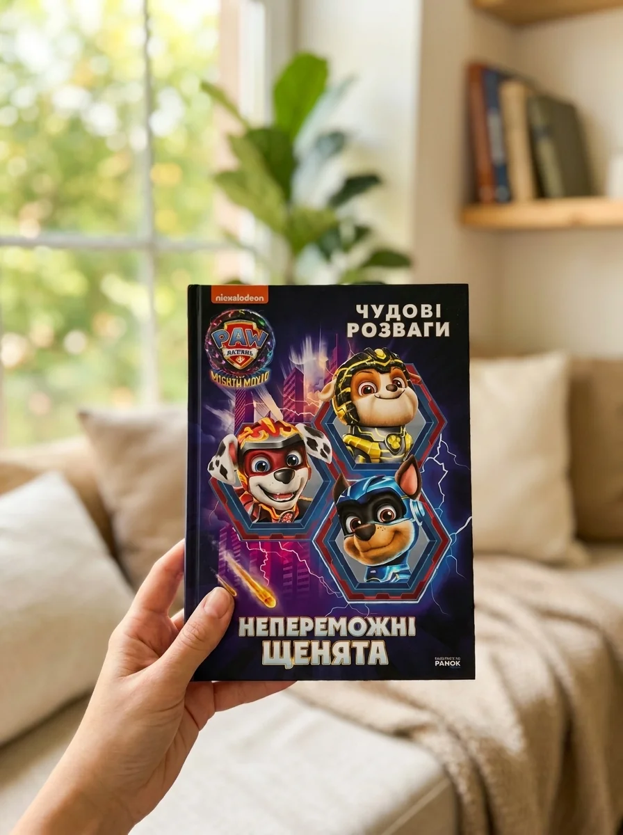 Непереможні мегащенята — Розвивальні книги