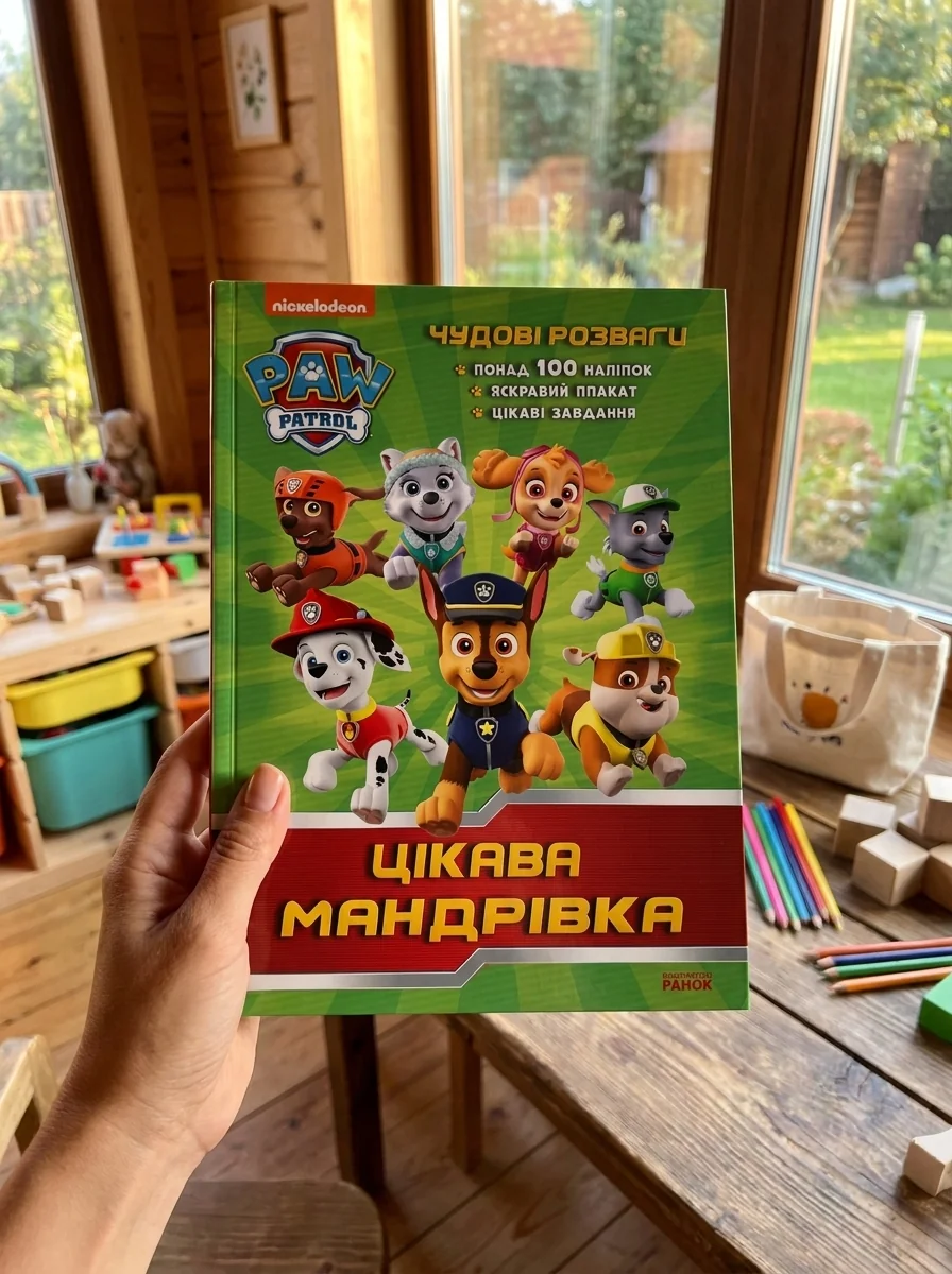 Цікава мандрівка — Книги з наліпками