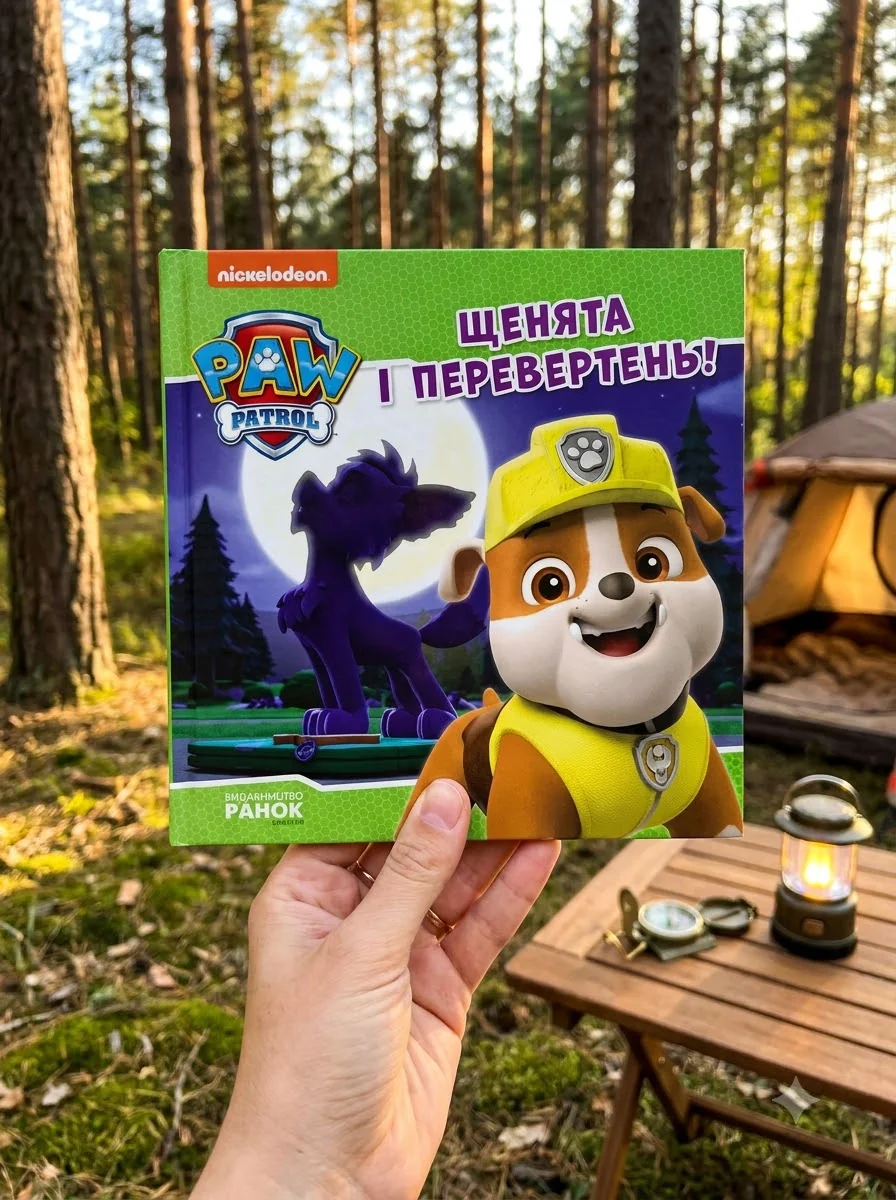 Щенячий Патруль. Історії. Щенята і перевертень — Дитяча проза