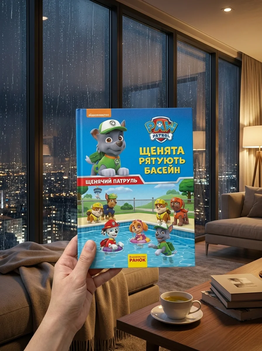 Щенячий Патруль. Історії. Щенята рятують басейн — Дитяча проза