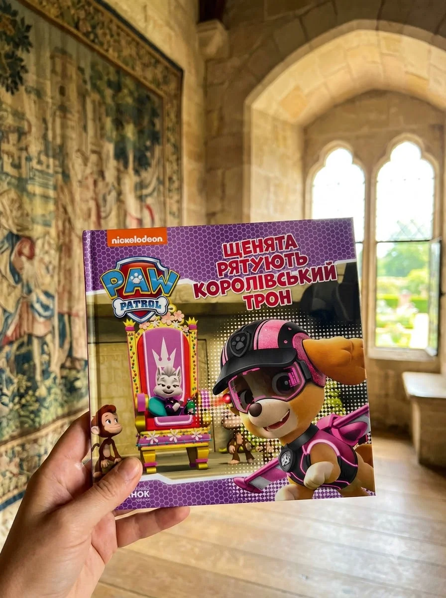 Щенячий Патруль. Історії. Щенята рятують королівський трон — Дитяча проза