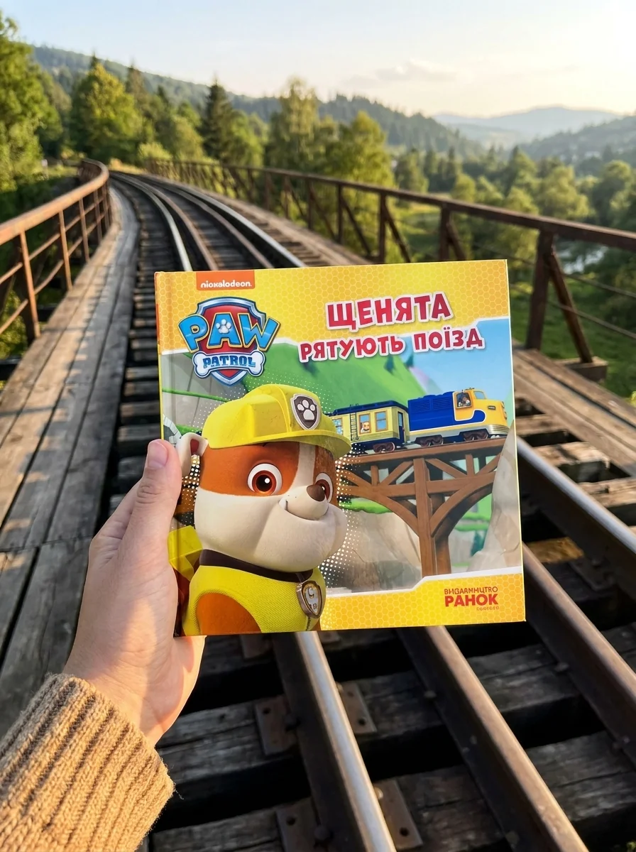 Щенячий Патруль. Історії. Щенята рятують поїзд — Дитяча проза