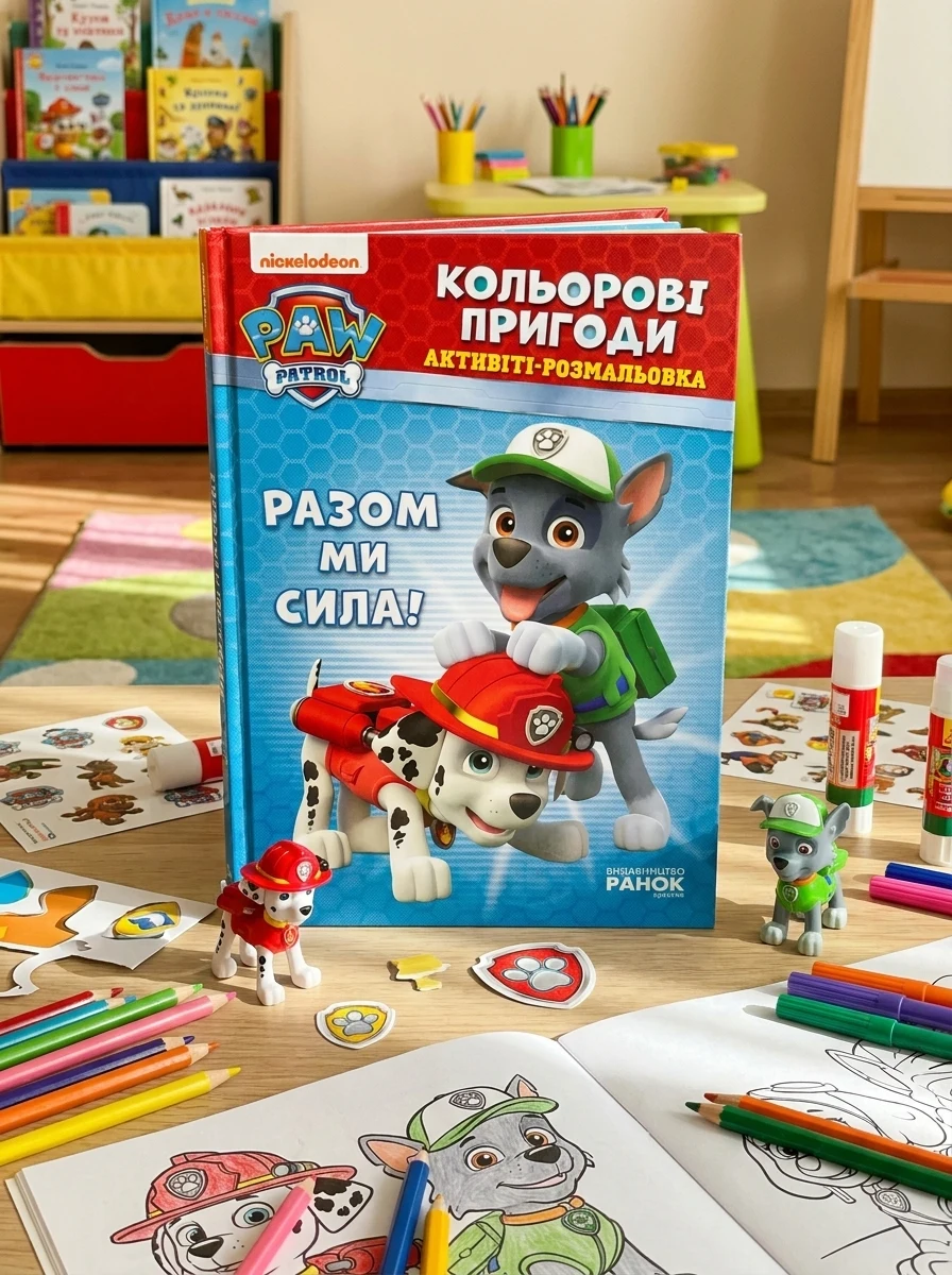 Щенячий патруль. Кольорові пригоди. Разом ми сила. (У) — фото 2