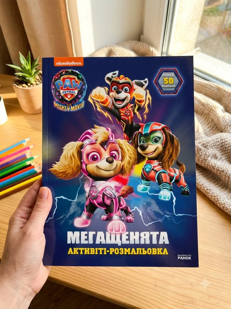 Мегащенята. Уперед рятівники! — Розмальовки для дітей