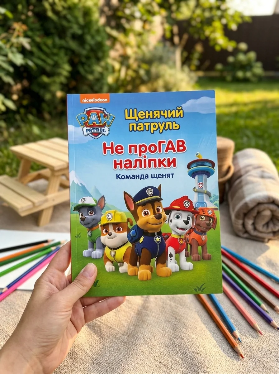 Щенячий патруль. Не проГАВ наліпки. Команда щенят — Книги з наліпками