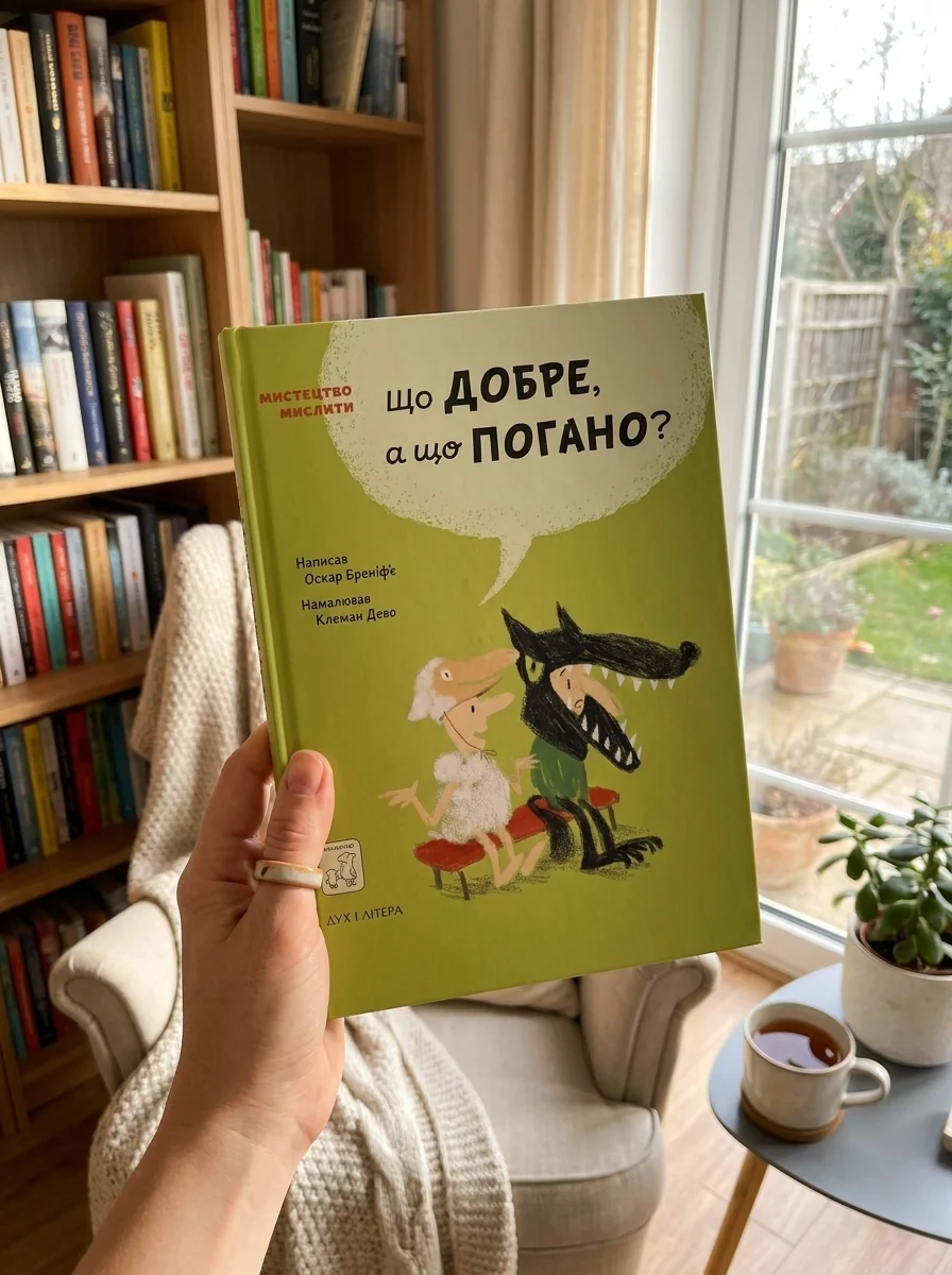 Що добре, а що погано? — Пізнавальні книги для дітей