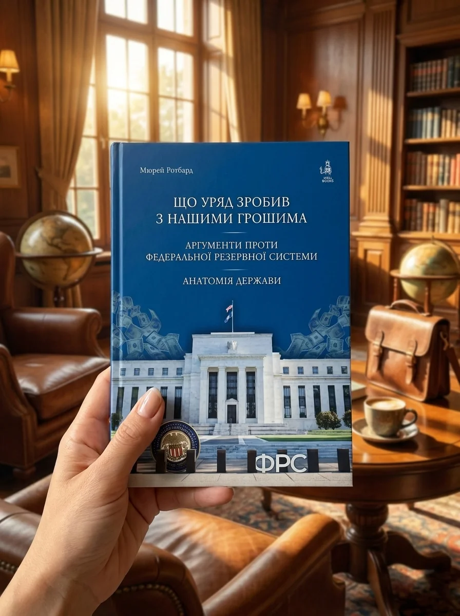 Що уряд зробив з нашими грошима. Аргументи проти Федеральної резервної системи. Анатомія держави — Мюрей Ротбард, фото 2