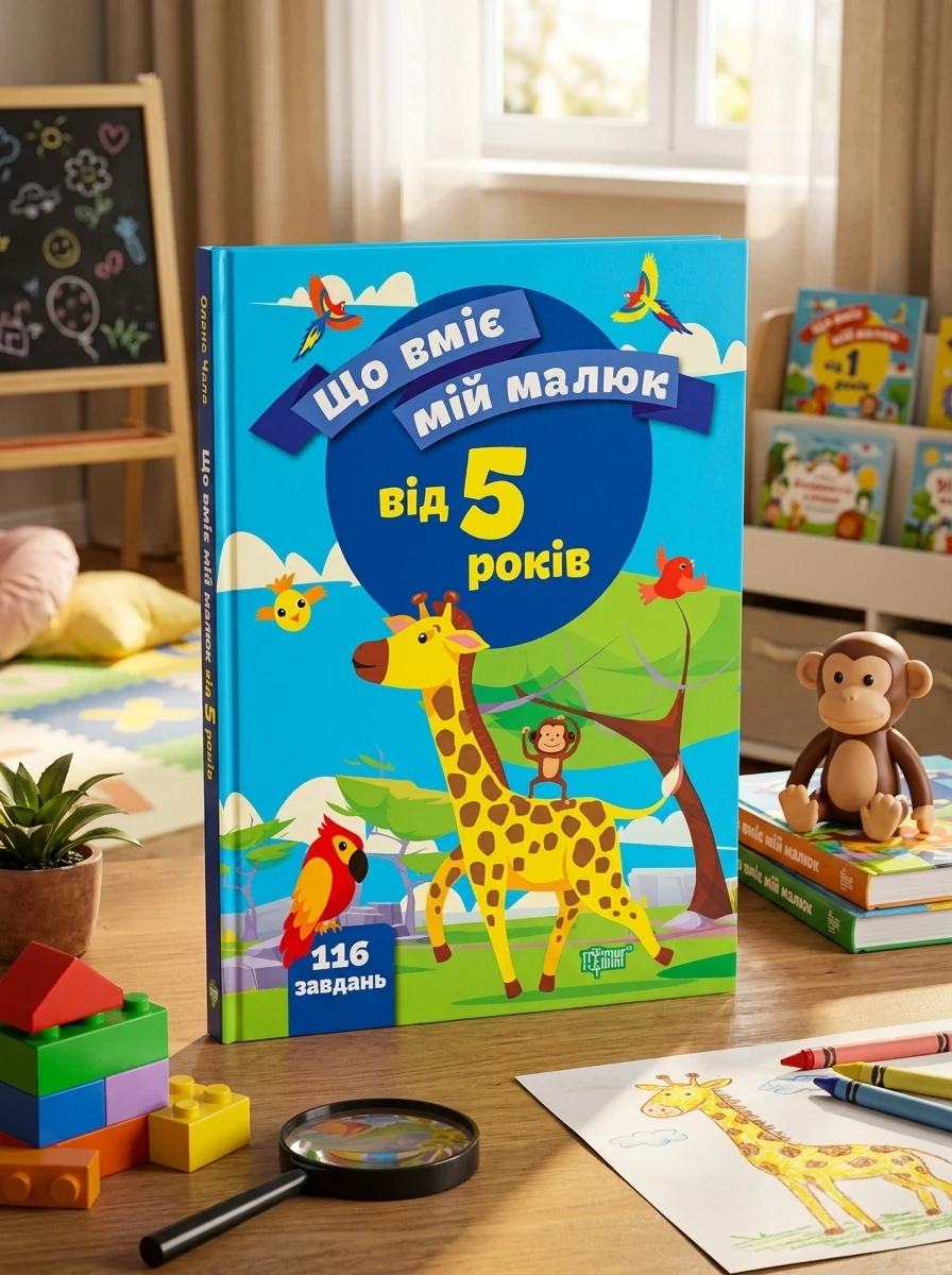 Що вміє мій малюк. Збірка завдань. 5+