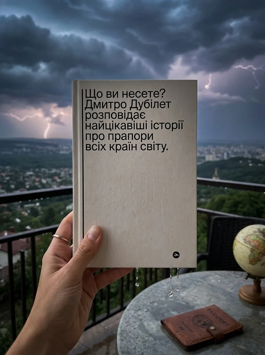 Що ви несете? Дмитро Дубілет розповідає найцікавіші історії про прапори усіх країн світу, обкладинка
