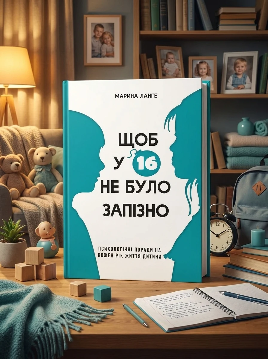 Щоб у 16 не було запізно — Ланге Марина, обкладинка