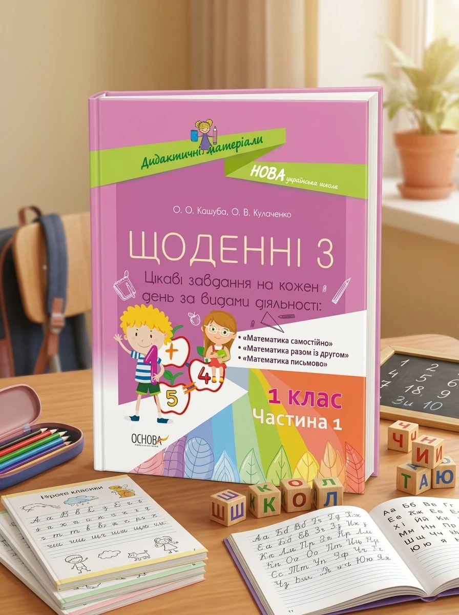 Щоденні 3. 1 клас. Частина 1 — Вивчення мов